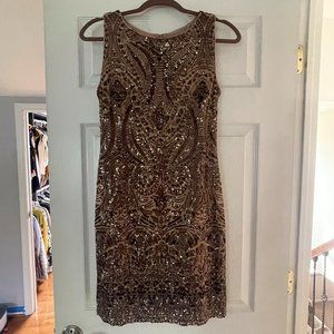 Worn Once Sleeveless Vince Camuto Sequin Mini Dress